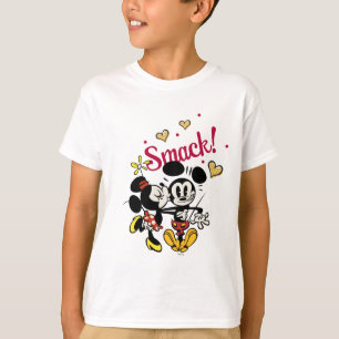 T-shirt Principaux raccourcis Mickey   Baiser sur la joue