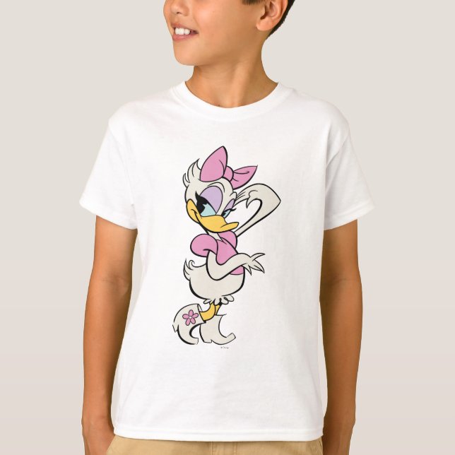 T-shirt Principaux raccourcis Mickey | Daisy Flirt (Devant)