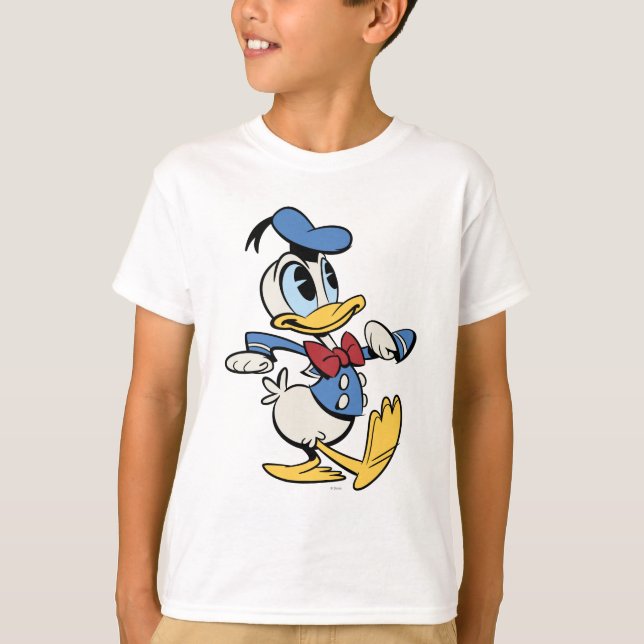 T-shirt Principaux raccourcis Mickey | Donald Duck (Devant)