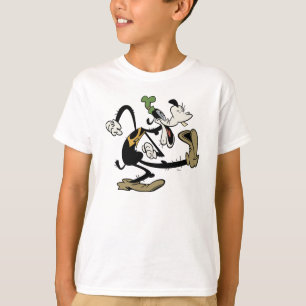 T-shirt Principaux raccourcis Mickey   Goofy