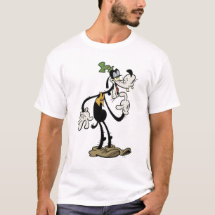 T-shirt Principaux raccourcis Mickey   Goofy Grin