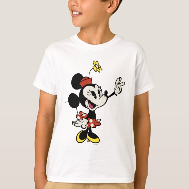 T-shirt Principaux raccourcis Mickey | Minnie Hauteur (Devant)
