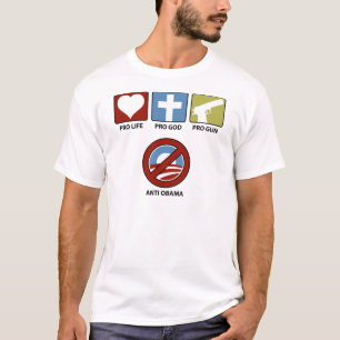 T-shirt Princples contre Obama
