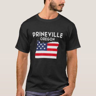 T-shirt Prineville Oregon États-Unis d'Amérique Voyage Ore