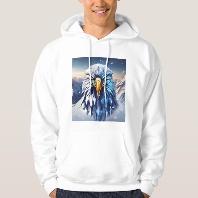 T-Shirt Printed Eagle  Hoodie (Front)