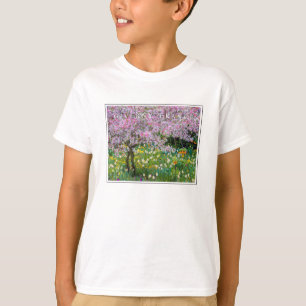 T-shirt Printemps à Claude Monet Garden