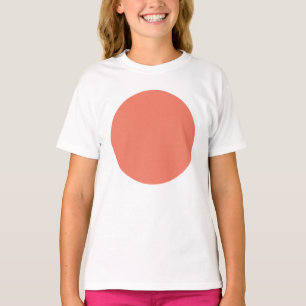 T-shirt Printemps été couleur rose rose