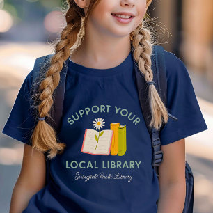 T-shirt Prise en charge de votre bibliothèque locale perso
