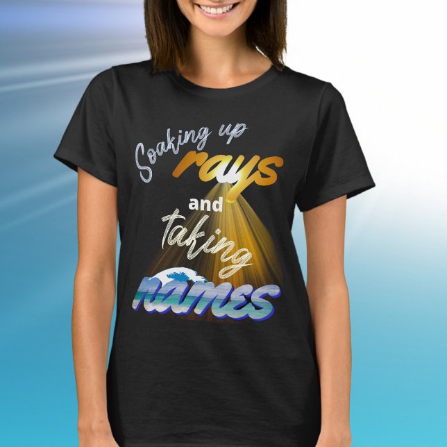 T-shirt Prise en charge des rayons et prise de noms été (Créateur téléchargé)