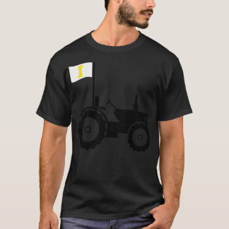 T-shirt Prise en charge IOWA avec ce tracteur et la concep