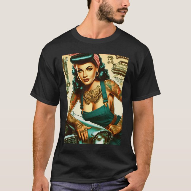T-shirt Prise mécanique à chaud (Devant)