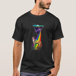 T-shirt Prisme rétro vintage Bobcat