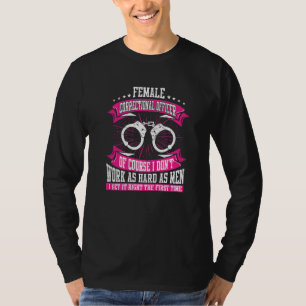 T-shirt Prison Détention Correction Femme Correction O