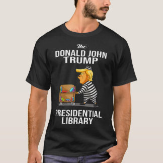 T-shirt Prison Trump Presidential Library Funny Anti