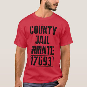 T-shirt Prisonnier Orange du comté d'Halloween