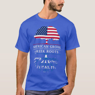 T-shirt Prix American Grown with Greek Roots Greece