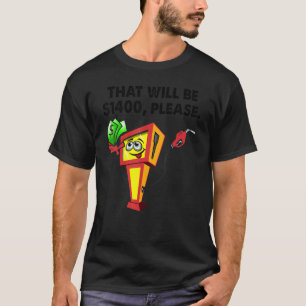 T-shirt Prix du gaz Coût du carburant diesel Augmentation
