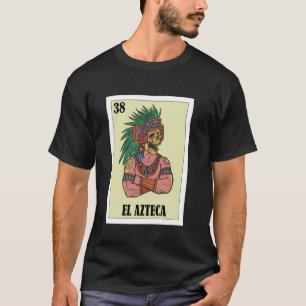 T-shirt Prix Mexicain Aztec Design guerrier - El Azteca