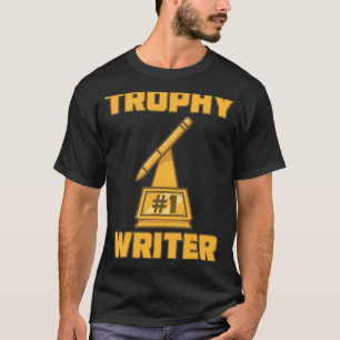 T-shirt Prix Trophée Writer Prix de participation gagnant 