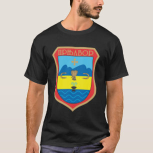 T-shirt Prnjavor Grb Republika Srpska Srpska Zastava Tr
