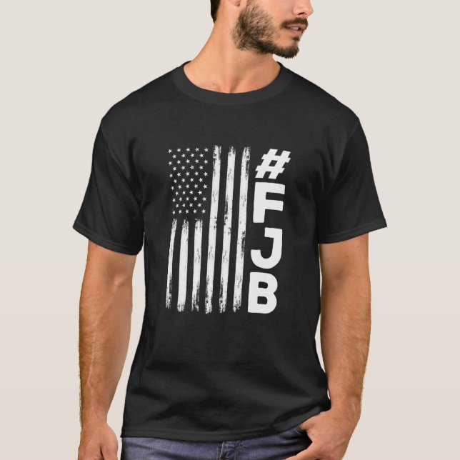 T-shirt Pro America F Joe Biden Conservateur Anti Libéral (Devant)