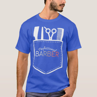 T-shirt Pro Barber heureux style amusant