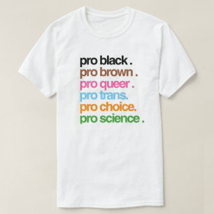 T-shirt Pro Black Pro Brown Pro Queer