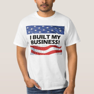 T-shirt Pro-Capitalisme, j'ai établi mes affaires,