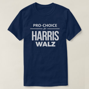 T-shirt Pro-Choice pour Harris Walz
