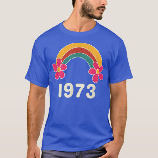 T-shirt Pro Choice Retro Vintage Rainbow 1973 Féminisme 19