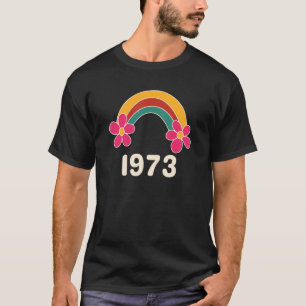 T-shirt Pro Choice Retro Vintage Rainbow 1973 Féminisme 19