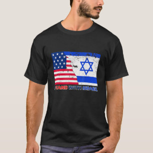 T-shirt Pro Israel Supporter Je Me Trouve Avec Israel Patr