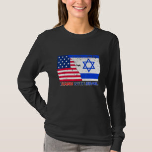 T-shirt Pro Israel Supporter Je Me Trouve Avec Israel Patr
