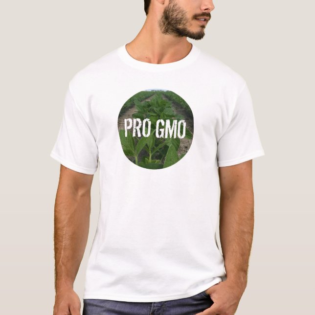 T-shirt Pro OGM Agriculture Science soja Agriculture (Devant)