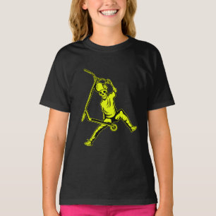 T-shirt Pro Scooter Free Rider Traces