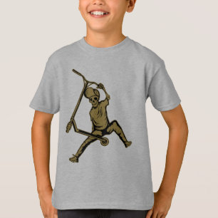 T-shirt Pro Scooter Free Rider Traces