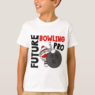 T-shirt Pro singe de chaussette de futur bowling