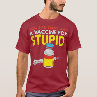 T-shirt Pro Vaccine Pro Vaccination Vaccins Anti-avortemen