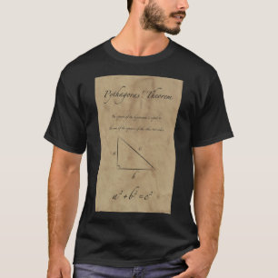 T-shirt Probabilité Et Symboles Statistiques