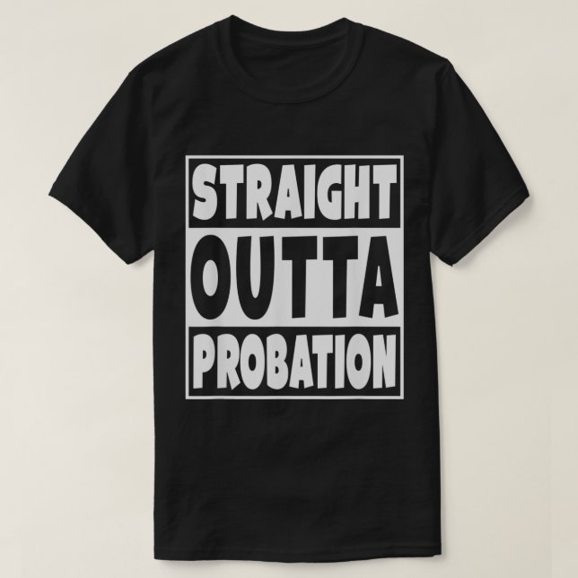 T-shirt Probation directe  (Design devant)