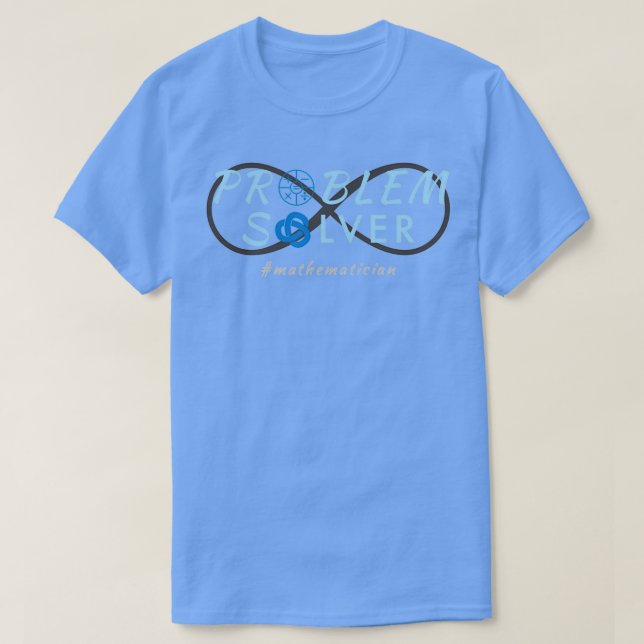T-shirt Problem Solver Math Teacher mathematician (Design devant)