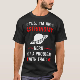 T-shirt Problème d'astronomie