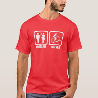 T-shirt Problème de recyclage drôle résolu