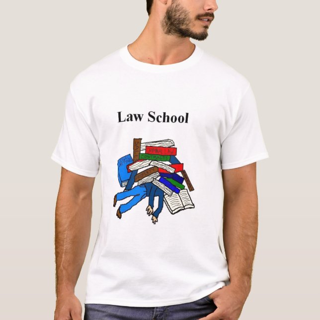 T-shirt Problème d'école de droit (Devant)