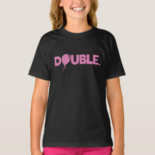 T-shirt Problème Double Drôle Papa Fils Fille Correspondan