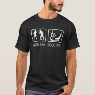 T-shirt Problème SimRacing et solution Jeux et course