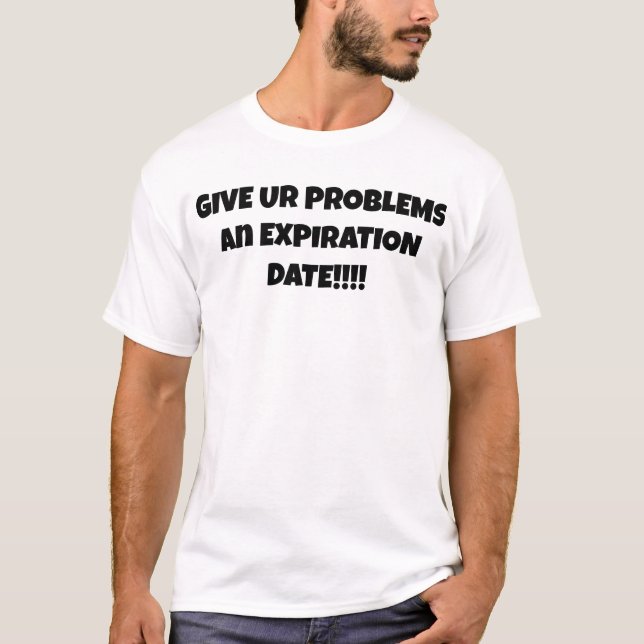 T-shirt Problèmes (Devant)