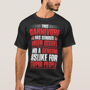 T-shirt Problèmes de colère de viande Ketogénique Diet Ket