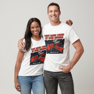 T-shirt Problèmes de confiance causés par les fins ouverte