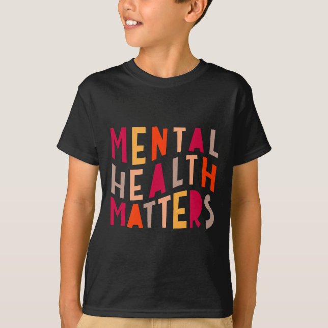 T-shirt Problèmes de santé mentale 1 (Devant)